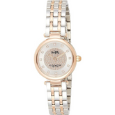 Coach Womens Quartz Wrist Watch, Rose Gold Stainless Steel - 14503642
